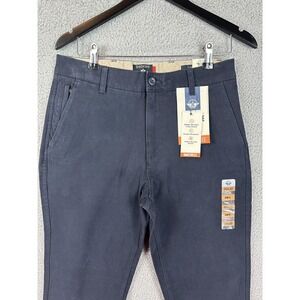Dockers Pants Mens 30x30 Navy Ultimate Chino Slim Fit Smart 360 Flex Stretch New